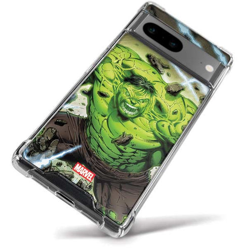 Marvel Hulk Green Goliath Google Pixel 8 Clear Case